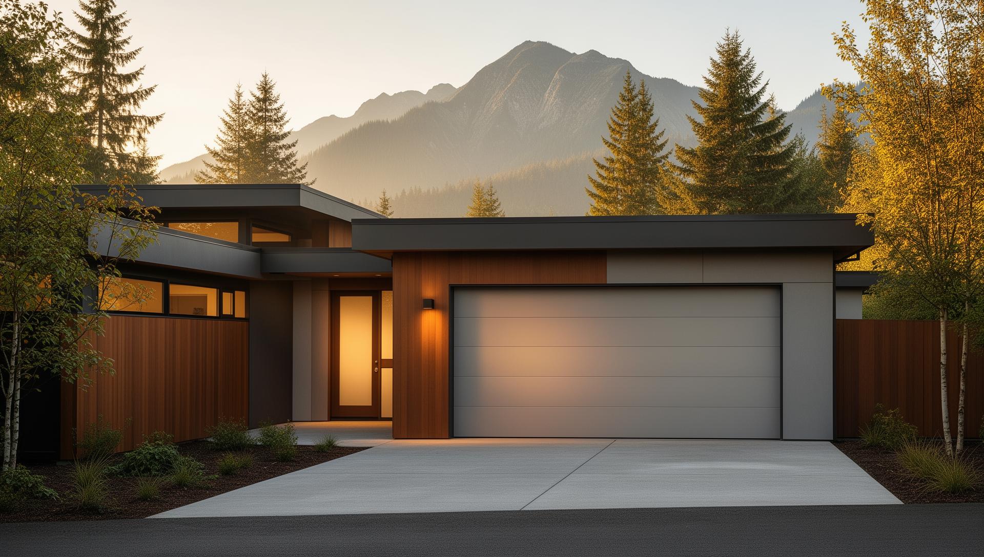 Modern garage door installation by Garage Door Baring - professional service in Baring, WA